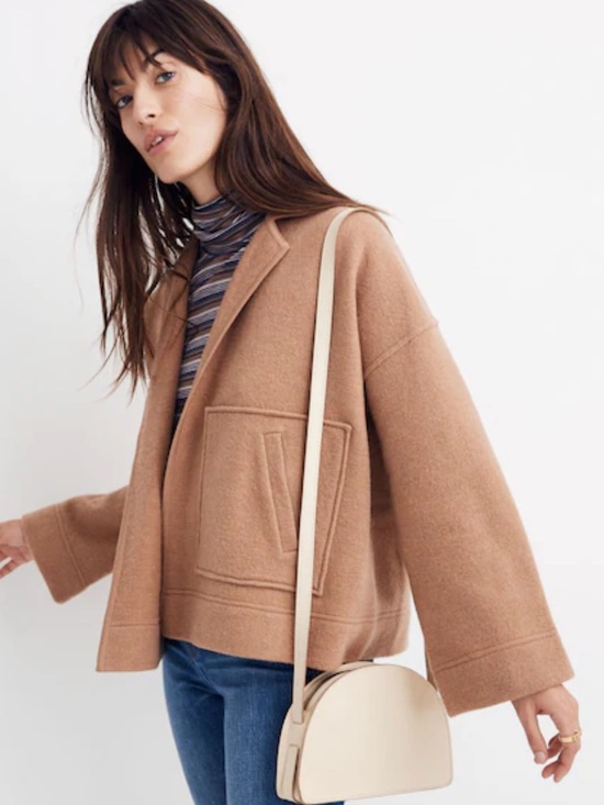 Madewell Jackets & Blazers - NWT Madewell Lisbon Sweater Jacket | M